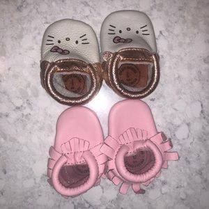 2 Freshly Picked moccasins